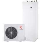 "Rotenso Aquami All in Split Hydrobox Wi-Fi" 12 kW šilumos siurblys oras-vanduo su 240 litrų karšto vandens rezervuaru